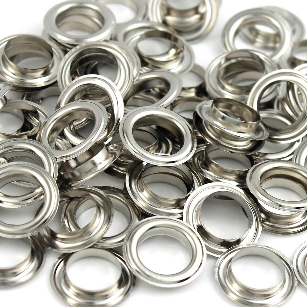 Khoen ore 20mm Khoen mắt cáo 20ly Bằng Thau không gỉ Màu Bạc Vàng Khuy mắt cáo Bấm Vải Phụ liệu may mặc