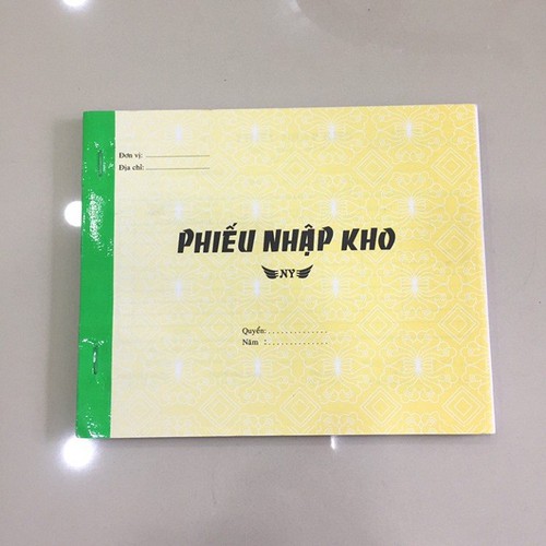 Combo 10 cuốn Phiếu nhập kho 2 liên - 16 x 20cm