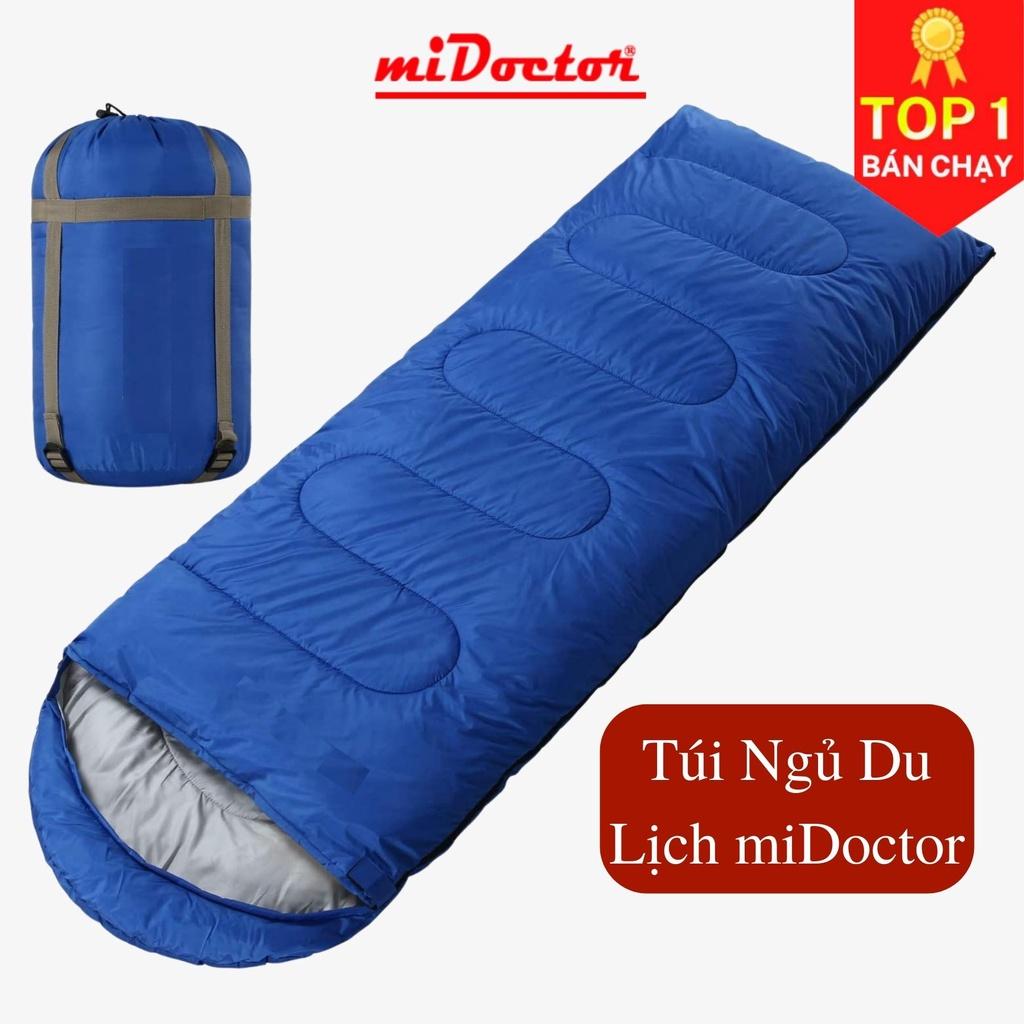 Túi ngủ mùa đông văn phòng du lịch cao cấp có trùm đầu - Chính hãng miDoctor