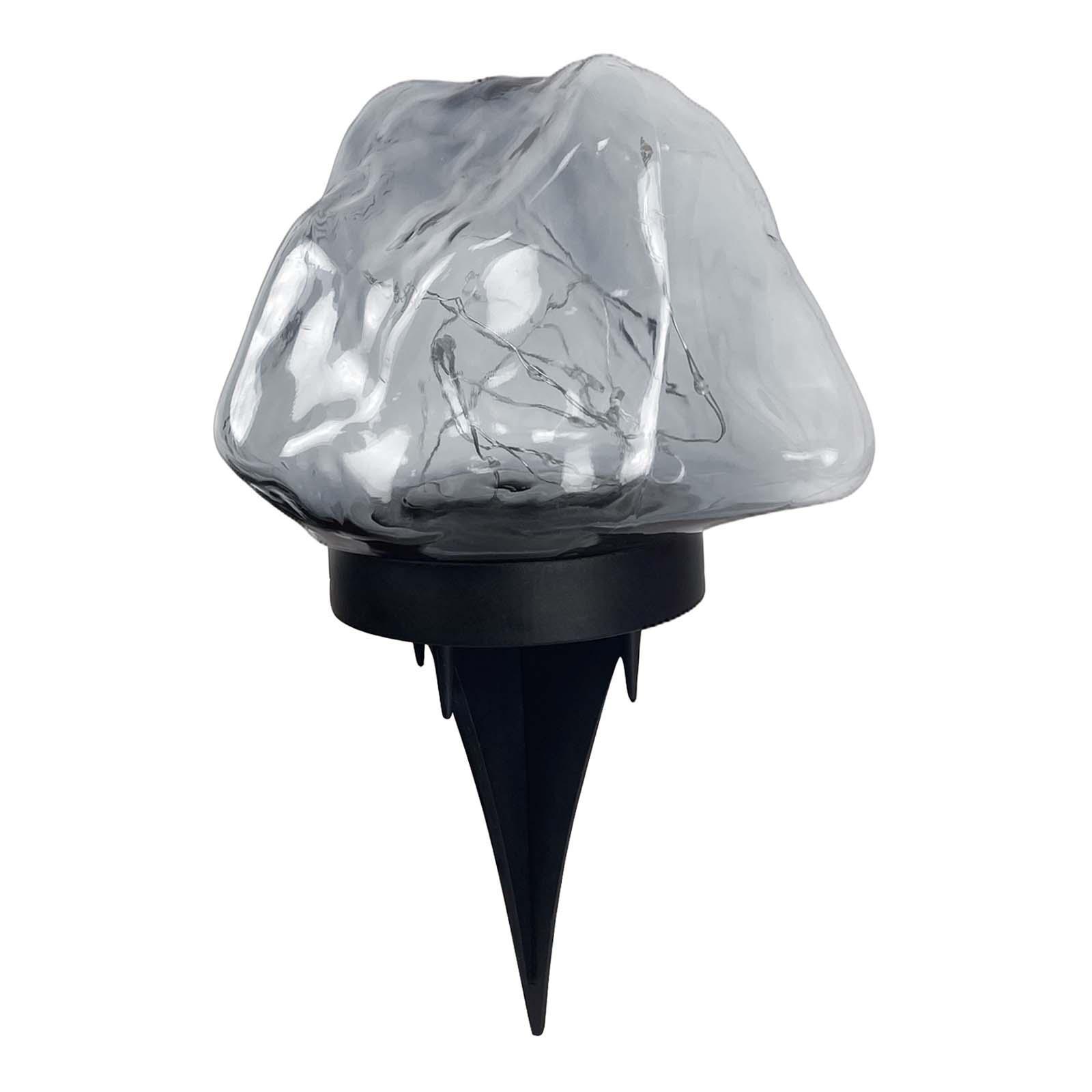 Solar Powered Ground Lights Waterproof Outdoor LED Lighting for Walkway Yard