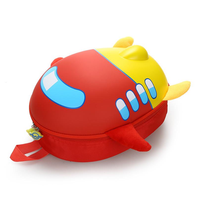 Hot 2019 Sáng Tạo máy bay Nhỏ trẻ em của cặp học sinh phim hoạt hình dễ thương vỏ trứng gói mẫu giáo ba lô schoolbag unisex