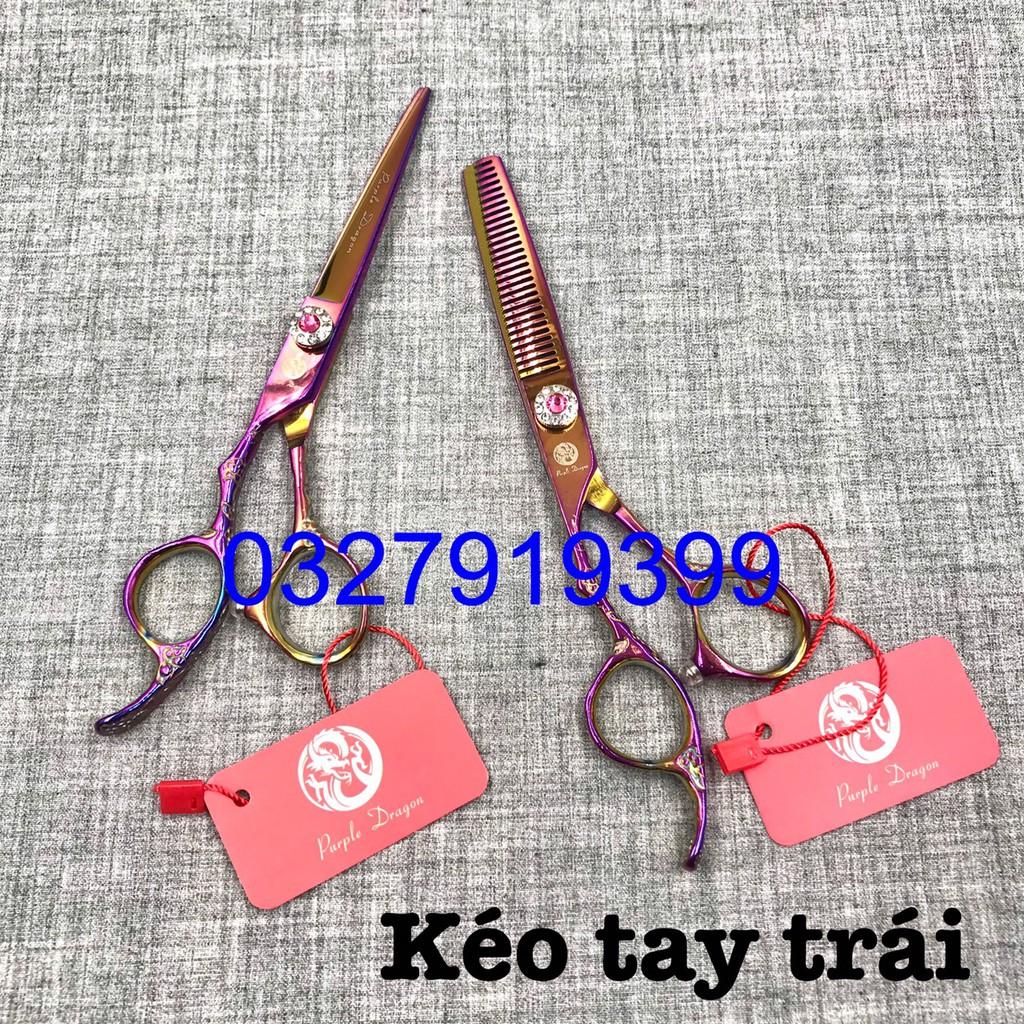 Kéo cắt tóc tay trái siêu bén Dragon 6.0