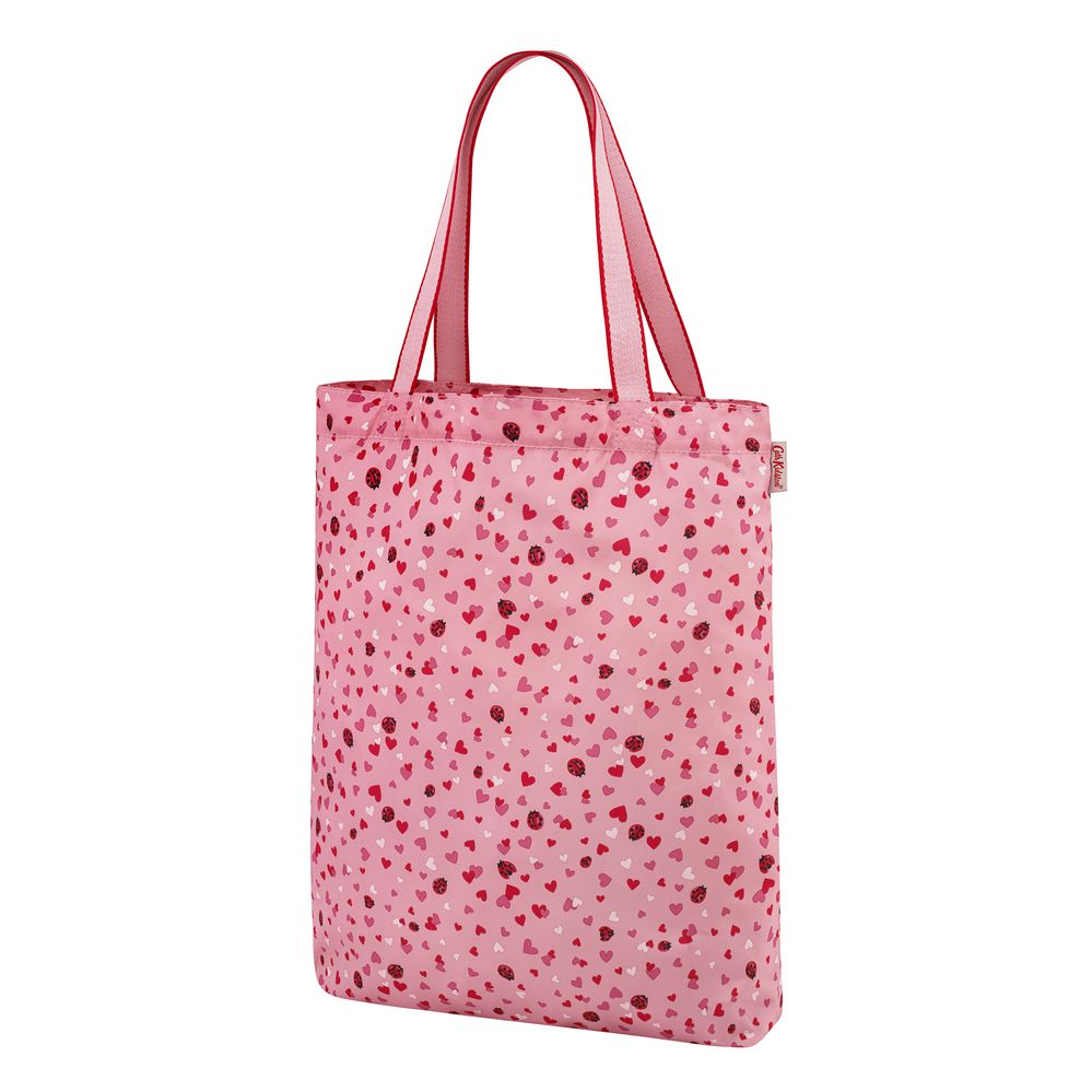 Túi gấp gọn Cath Kidston họa tiết Mini Lovebugs size trung (Small Foldaway Tote Mini Lovebugs)