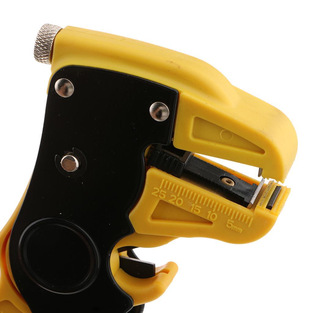 New Wire Cutters Stripper Adjustable Internet Cable Cutting Pliers Easy Use