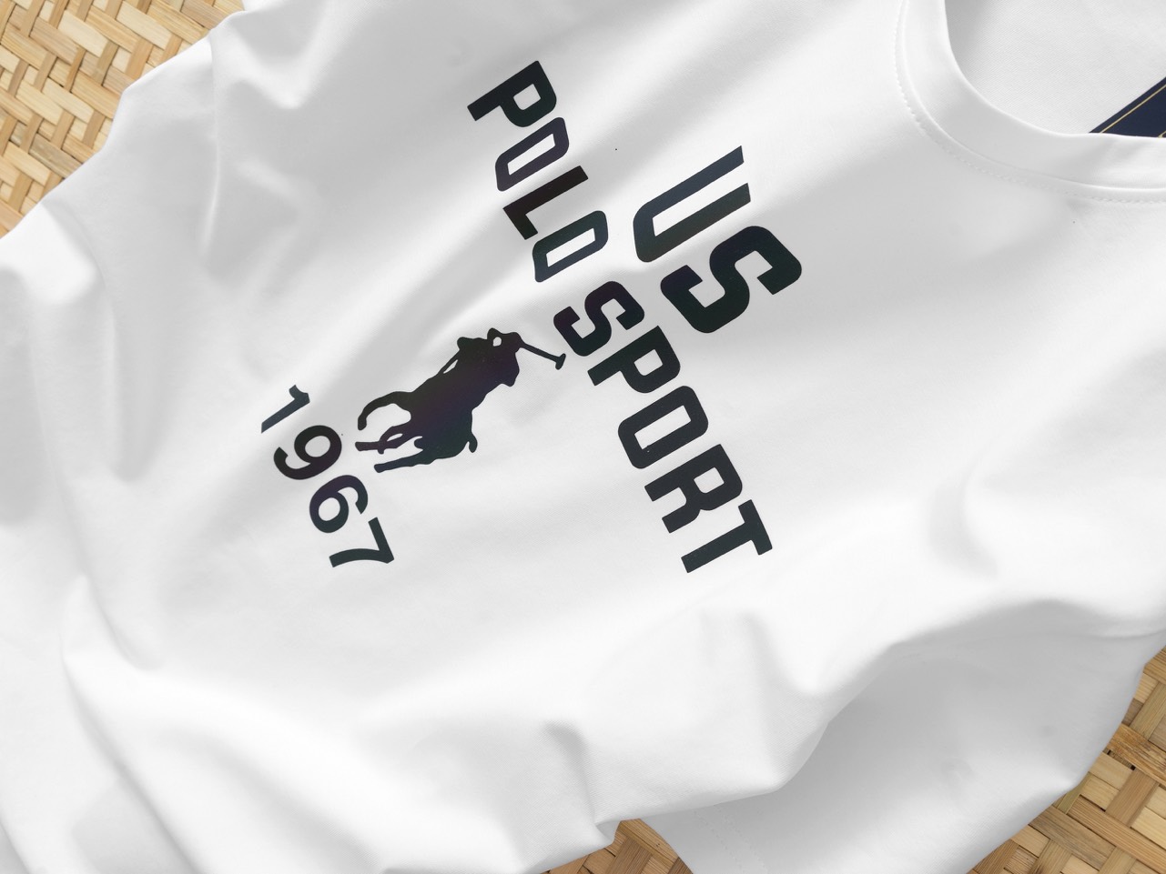 Áo thun polo con ngựa nam cổ tròn ngắn tay cotton cao cấp relaxstore