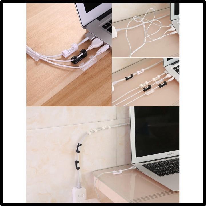 Kẹp cố định dây điện dán tường, kẹp giữ dây điện, dùng để đi đường dây điện / cáp