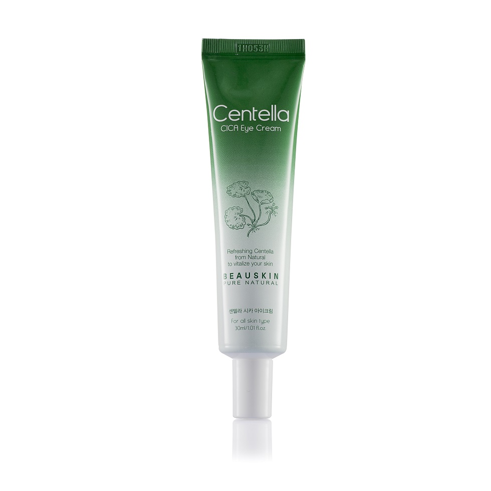 Kem Dưỡng da cải thiện hư tổm và mờ nếp nhăn vùng mắt Beauskin Centella Cica Eye Cream 30ml - Hàn Quốc Chính Hãng