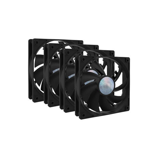 Bộ Fan Case Cooler Master Silent Fan 120 SI2 (Bộ 4 Fan) - Hàng Chính Hãng