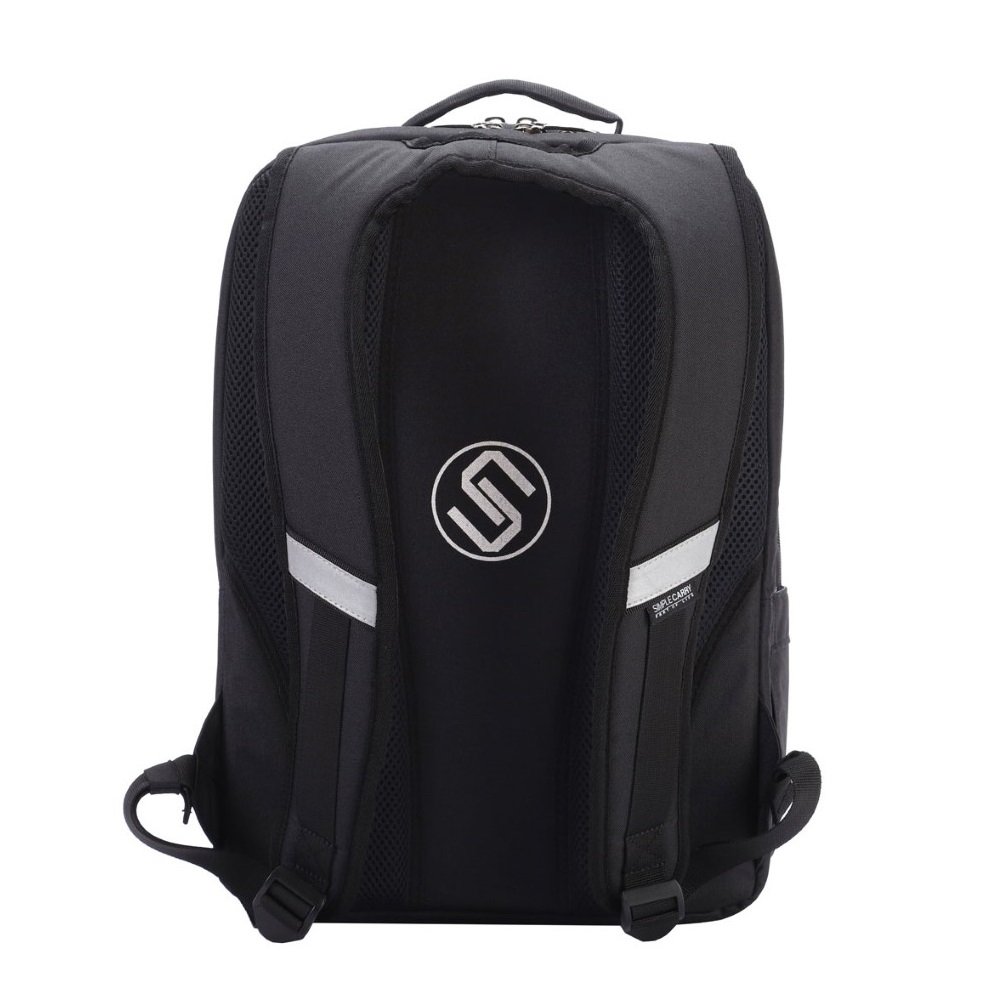 Balo laptop Simplecarry E-City 2 - Black