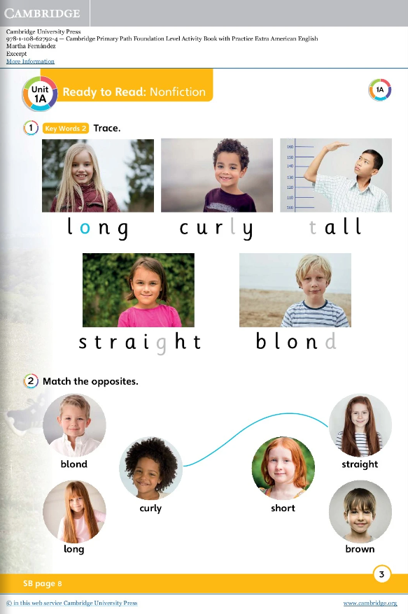 Sách ngoại văn: Cam Primary Path Foundation - Activity Book With Practice Extra