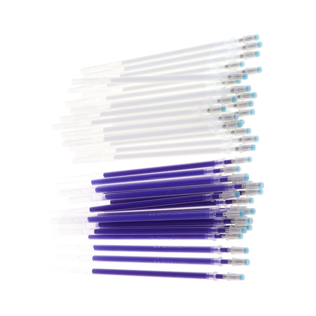 2 Set Erasable Pen Refill, High Temperature Vanishing Fabric Marker Pen