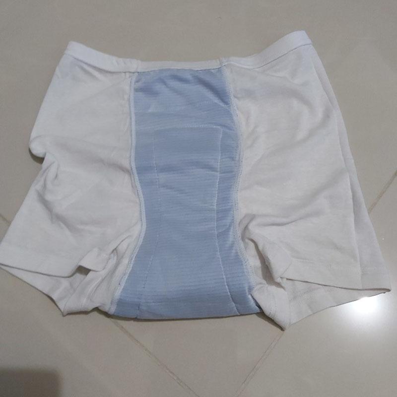 Bông Có Thể Tái Sử Dụng Miếng Tã Quần Người Đàn Ông Có Thể Giặt Tã Vải Cũ Nước Tiểu Không Ướt Quần Tã Tiểu Tiện Chống Nước Quần Lót