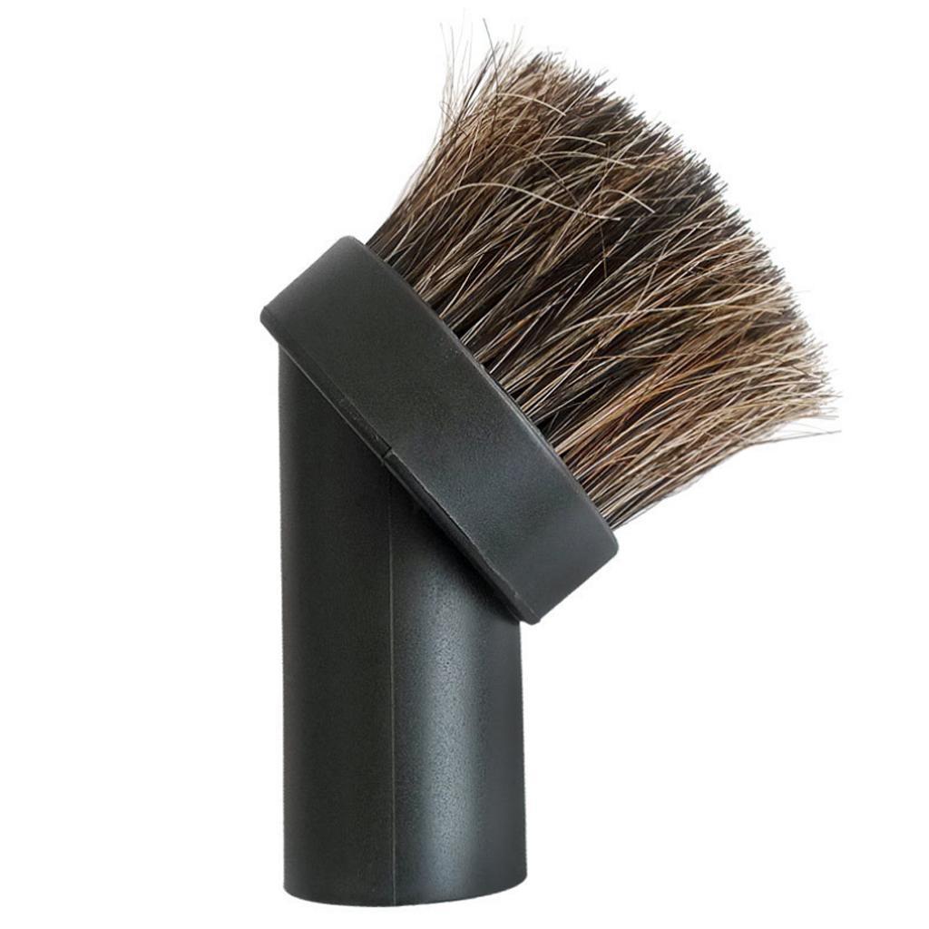 10Pcs 32mm Dia.Round Soft Dusting Brush Dust Tool Vacuum Cleaner Attachment