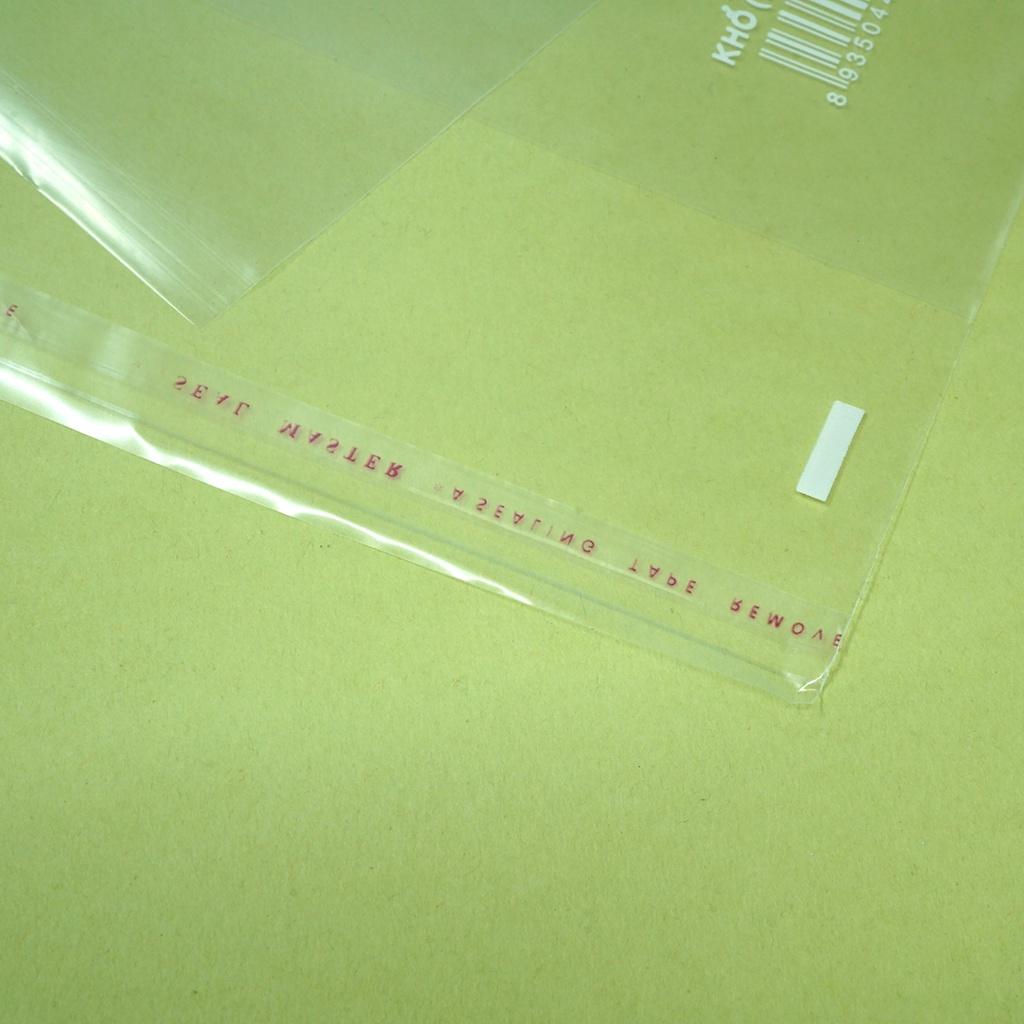 Bọc sách nylon Hồng Hà 3269 tập 10 chiếc- phù hợp sách Tiếng Anh mới cải cách