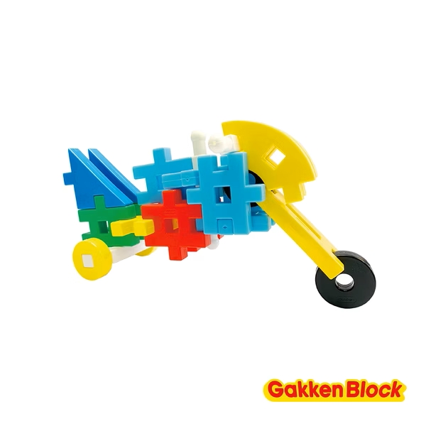 Bộ đồ chơi khối lắp ghép Gakken Block - Vehicle Fun Set