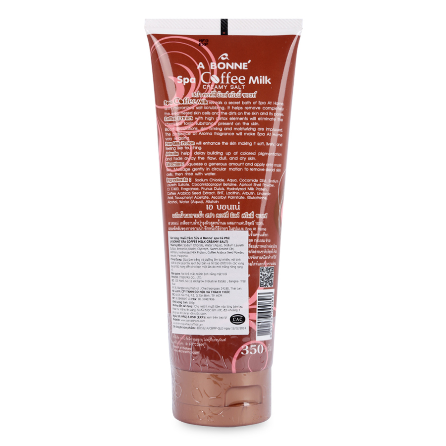 Muối Tắm Spa A Bonne Cà Phê (350g)