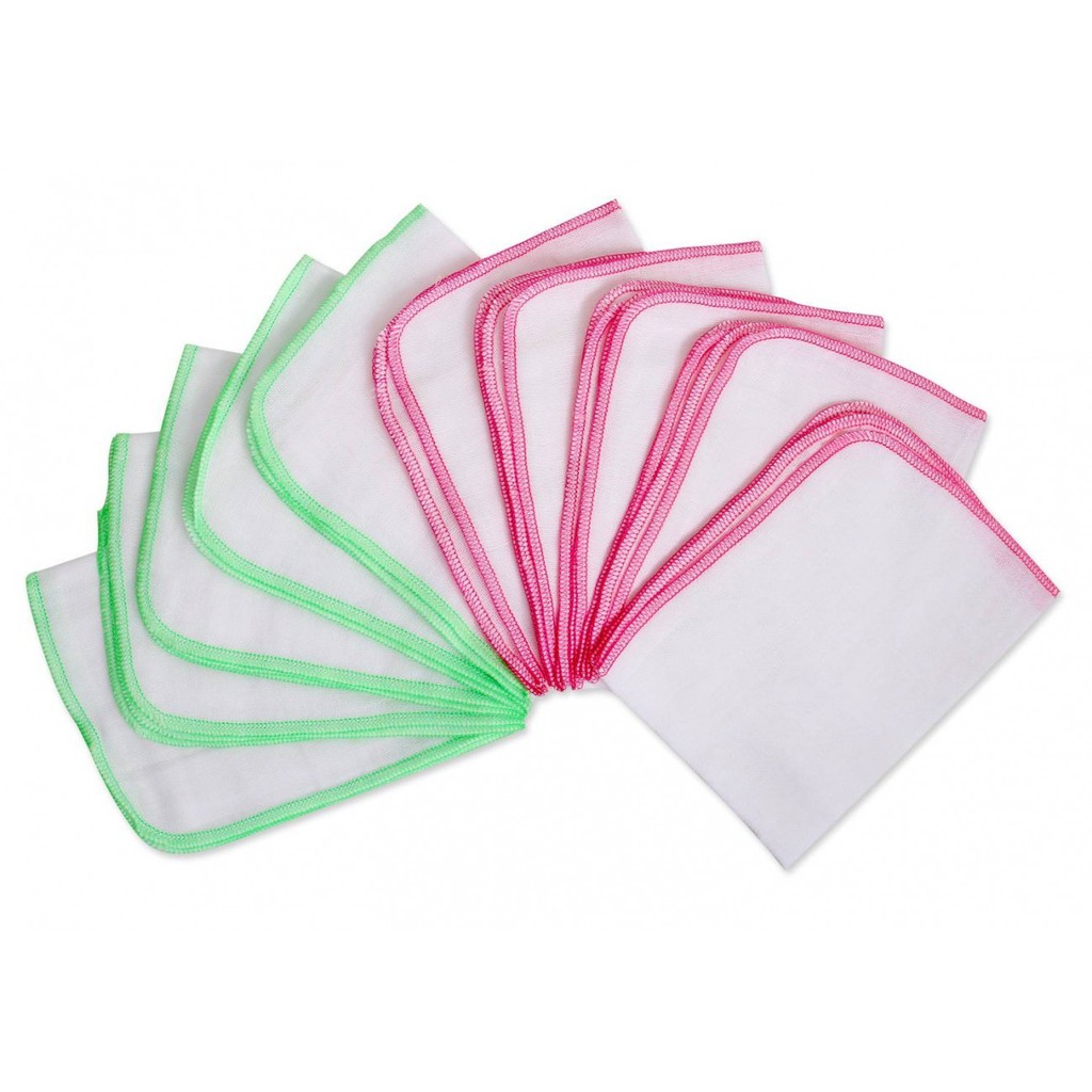 Set 2 khăn gạc tắm 4 lớp con mèo