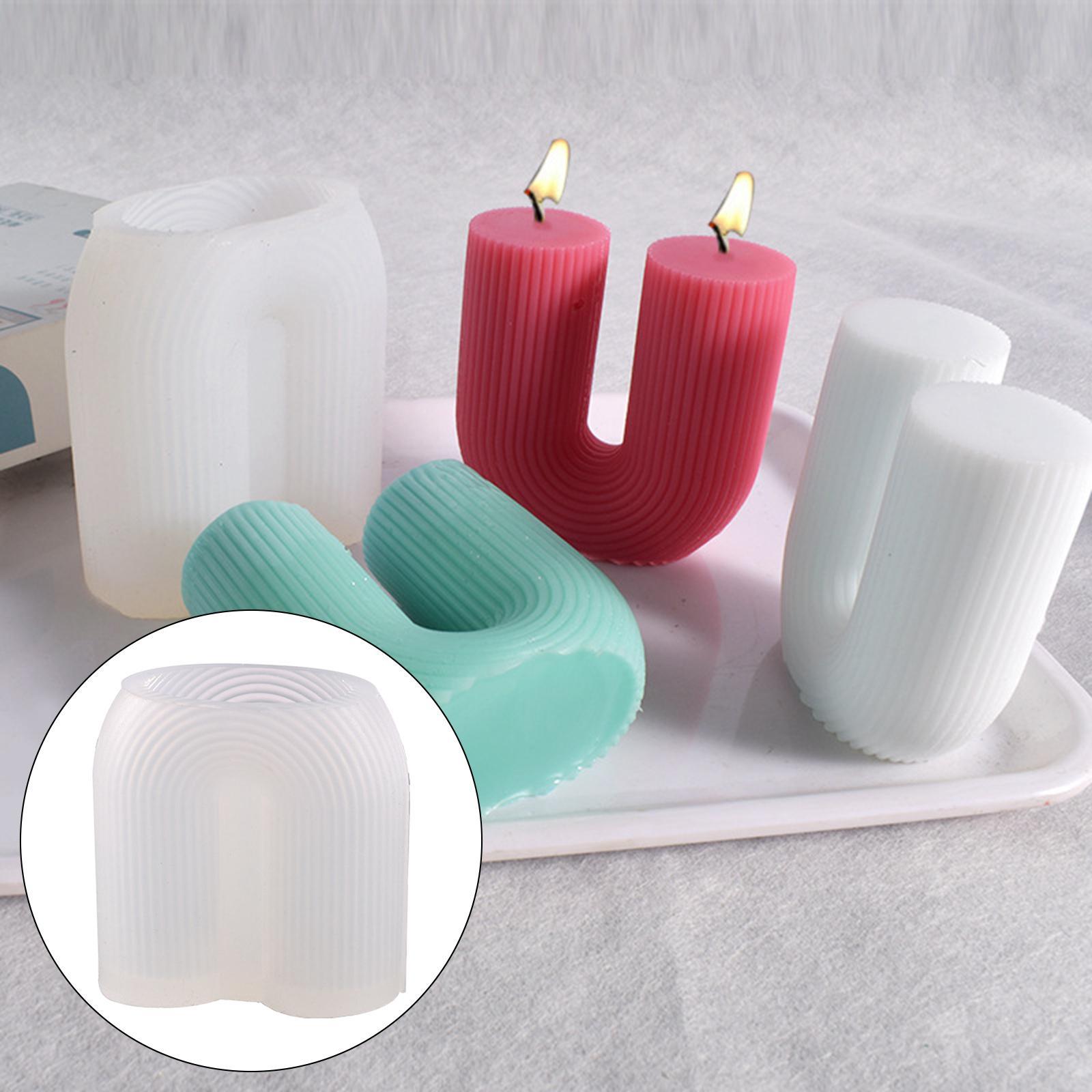 Durable Silicone Candle Casting wax making DIY Crafts Handmade for Home Wedding Valentine Ornaments