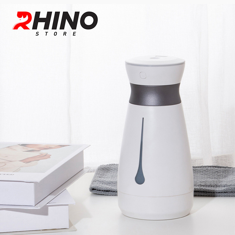 Máy phun sương xông tinh dầu tạo ẩm cao cấp Rhino H103 dung tích 1000ml, không gây tiếng ồn, tích hợp đèn ngủ RGB nhiều màu, có chế độ tự ngắt - Hàng chính hãng