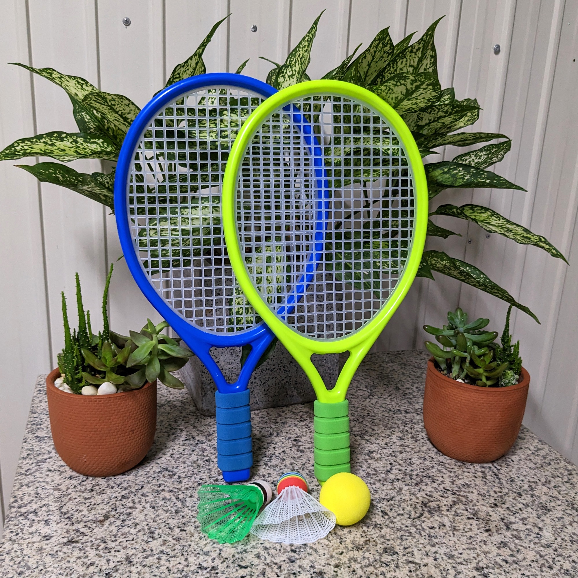 Bộ vợt tennis cầu lông cỡ nhỏ cho bé BABYPLAZA UL222580