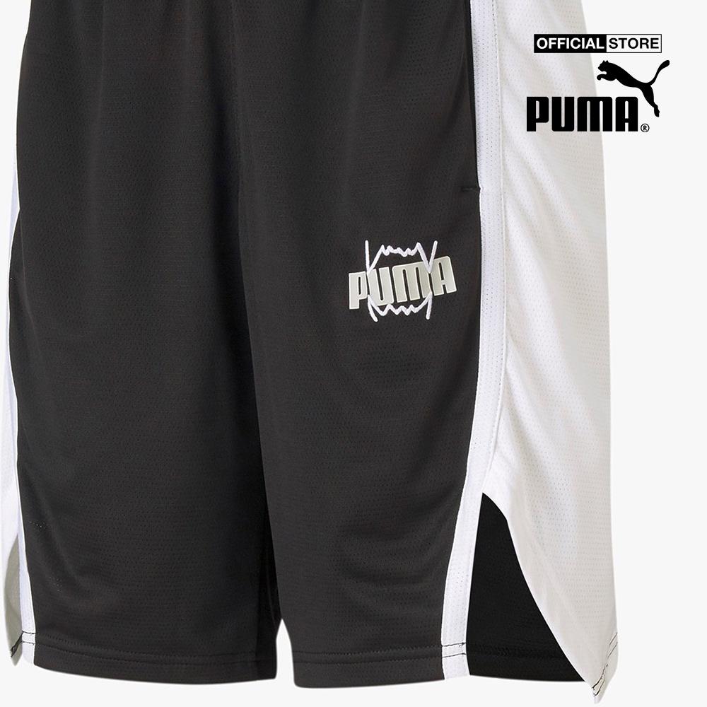PUMA - Quần shorts thể thao nam Curl Basketball Shorts 530492-01
