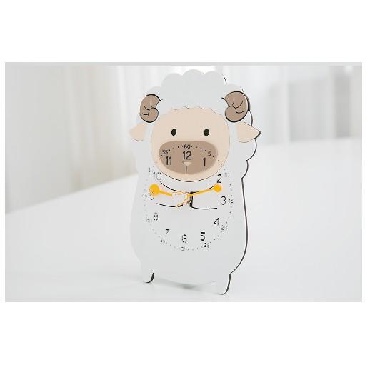 Đồng hồ để bàn hình cừu nhỏ - Sheep Desk Clock