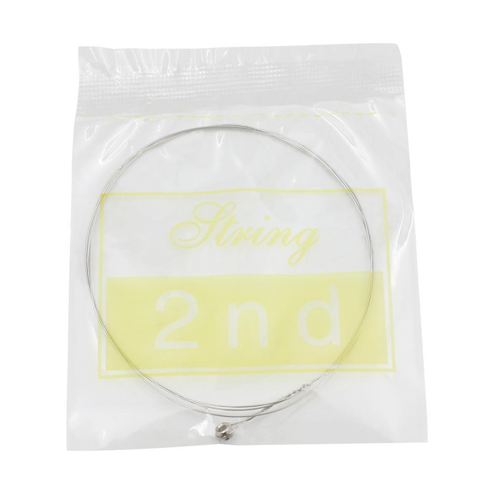2X Portable 6 Pieces Replacement Guitar Strings Set for Acoustic Guitar Parts