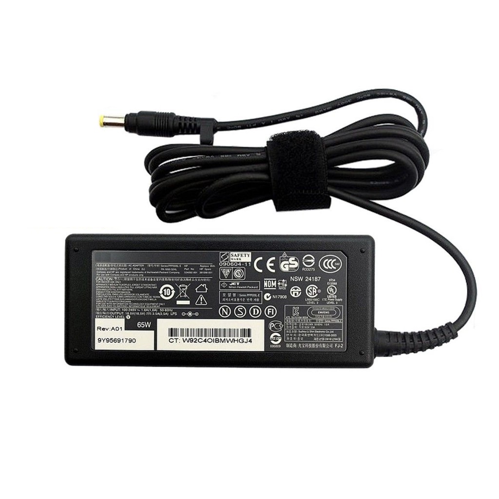 Sạc dành cho Laptop HP Compaq 6520s Adapter 18.5V-3.5A, 19V-4.74A
