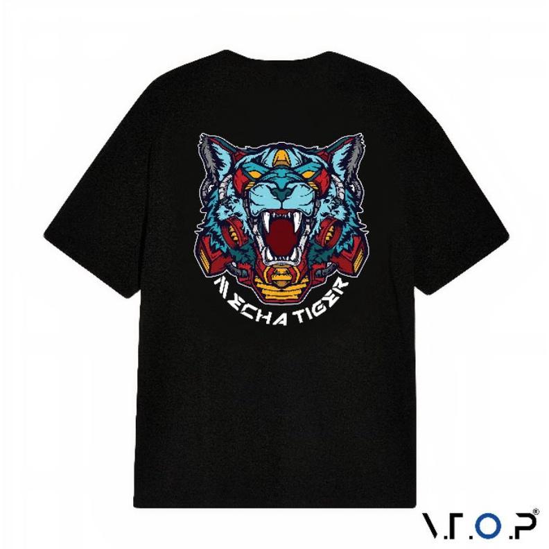 Áo thun nam nữ unisex Tiger oversize