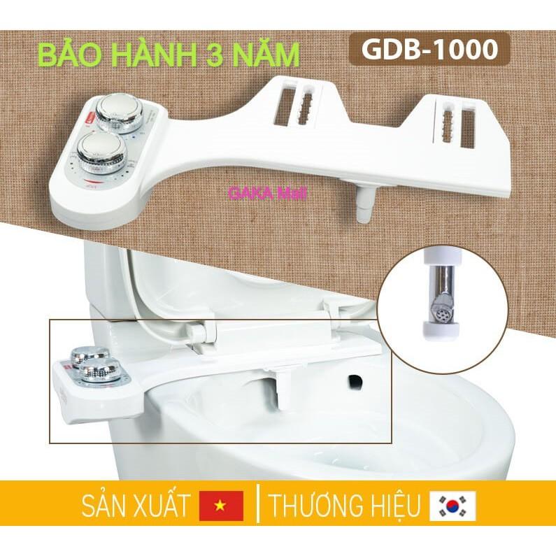 Vòi rửa vệ sinh thông minh Hyundae Bidet GDB 1000, Chính Hãng, 1 Vòi Nóng Lạnh, Linh Kiện Nhập Khẩu 100% Hàn Quốc