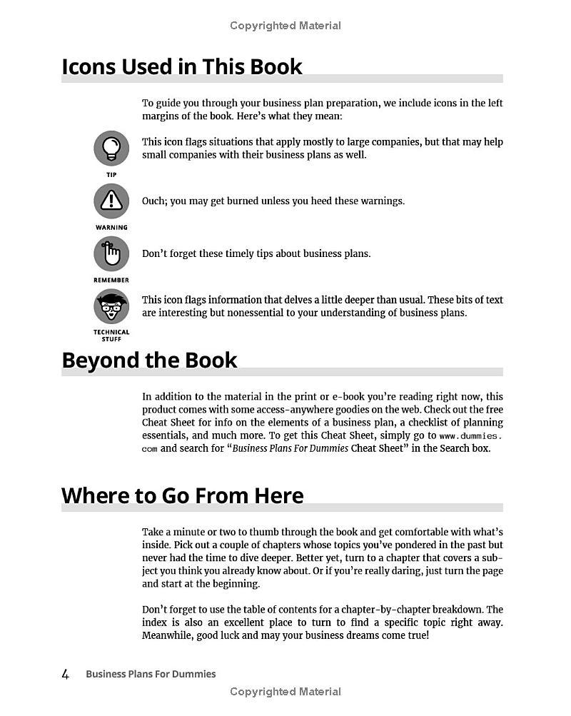 Sách ngoại văn: Business Plans For Dummies 3rd Edition