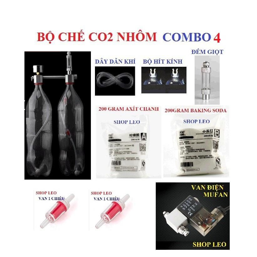 BỘ CHẾ CO2 NẮP NHÔM - BỘ CHẾ CO2 THẾ HỆ MỚI