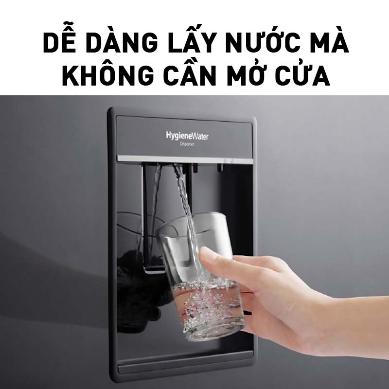 Tủ lạnh 2 cánh Panasonic 326 lít NR-TL351GPKV - Lấy nước ngoài - Làm đá siêu tốc - Hàng chính hãng