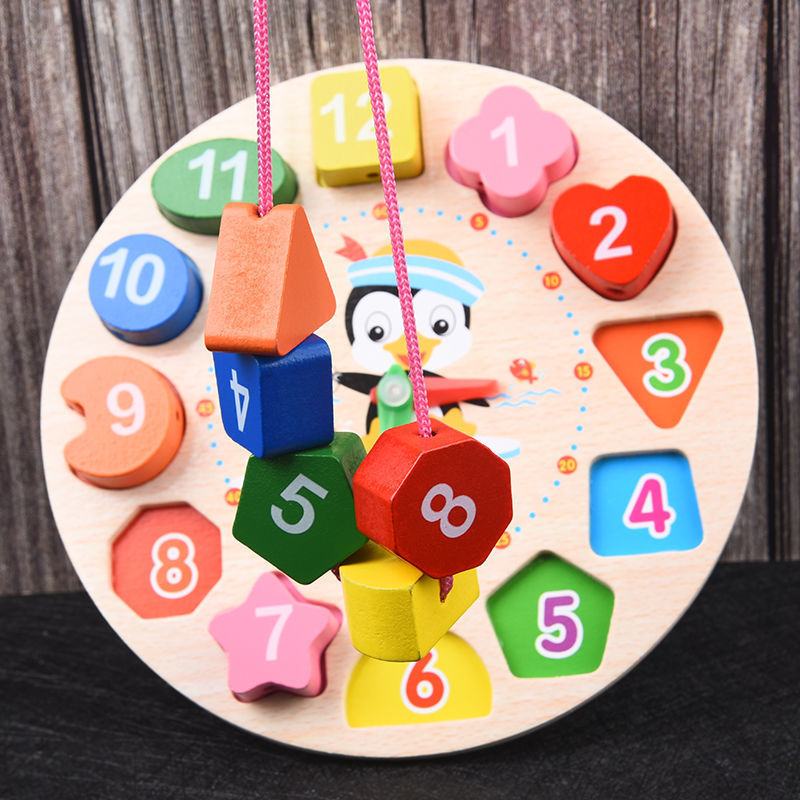 Combo 6 món đồ chơi gỗ phát triển trí tuệ cho bé giáo cụ Montessori -Chính hãng Cemill