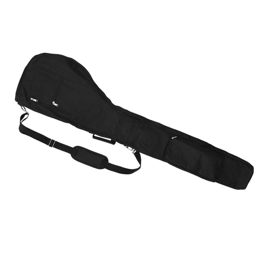 2-Pack Golf Club Bag Golf Range Pencil Pouch Portable Carry Case 5x32x127cm