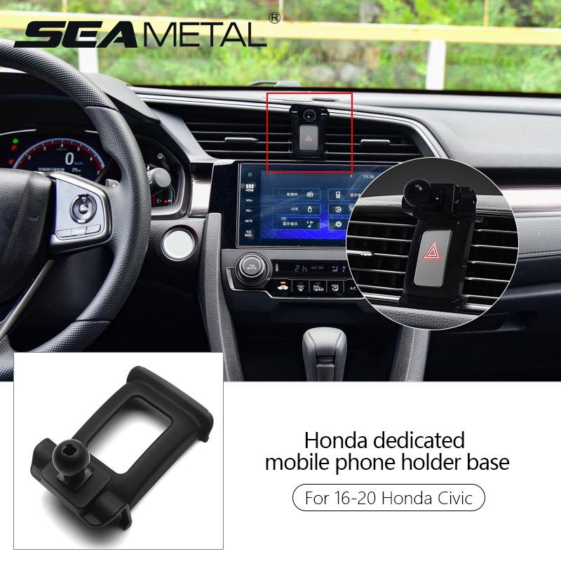 Giá đỡ điện thoại trên ô tô cho Honda Air Vent Điện thoại hỗ trợ phổ quát cho Honda Giá đỡ điện thoại thông minh xoay 360 độ