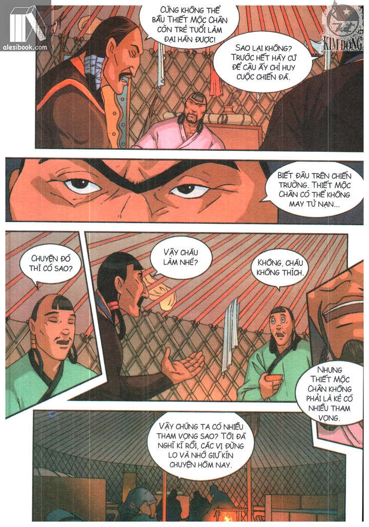 thành cát tư hãn chapter 35 8