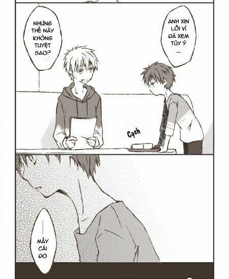 kuroko – tuyển thủ vô hình: akakuro short chapter 13 4