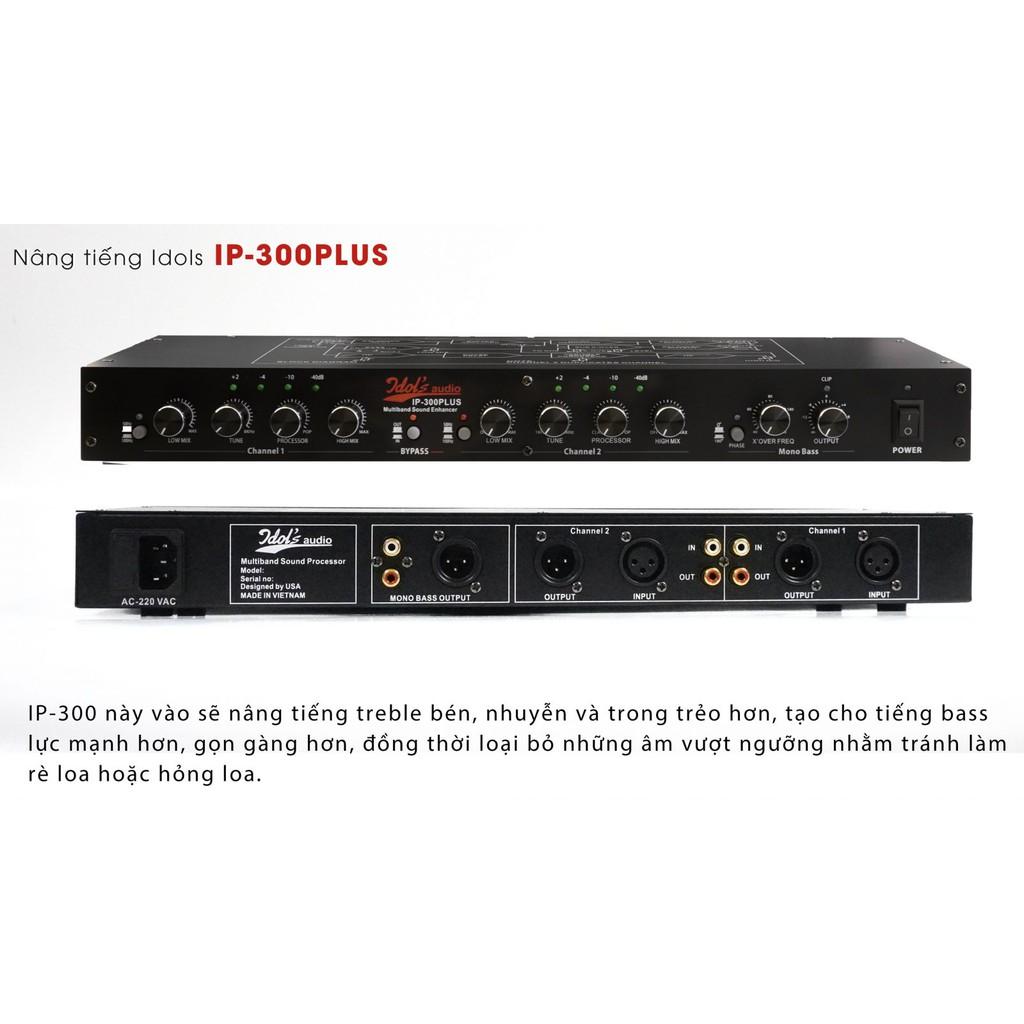 Thiết bị nâng tiếng Idol IP 300 Plus thế hệ mới giúp tiếng hát trong hơn nâng cấp âm thanh mạnh mẽ bảo hành 12 tháng