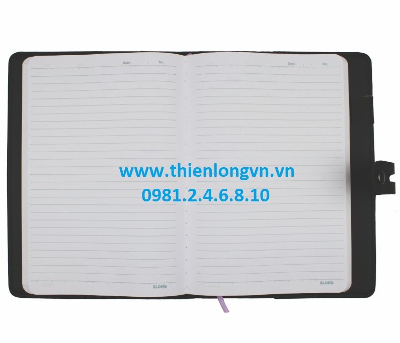 Sổ bìa giả da Kelvin B5 - 200 trang; Klong 344