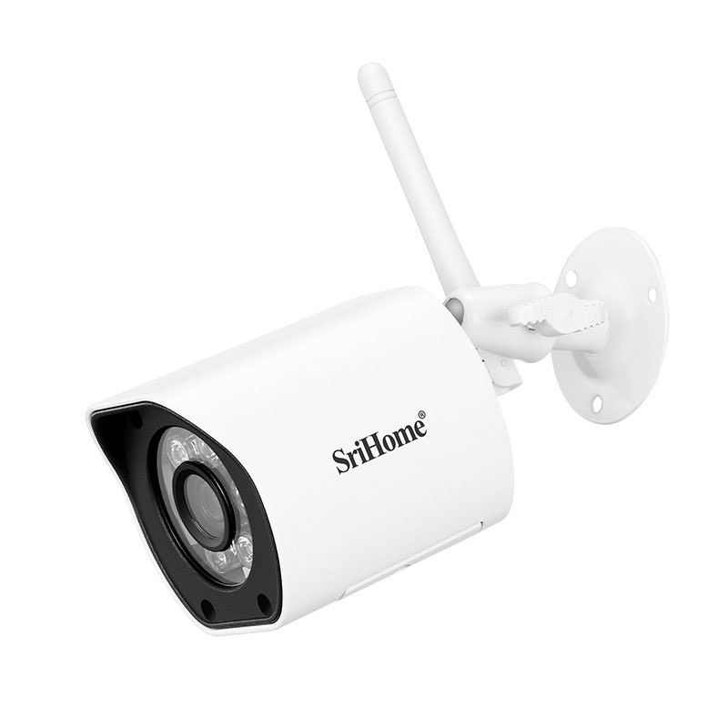 Camera 5MP siêu nét wifi Srihome có màu ban đêm - đàm thoại 2 chiều SH034 Tặng thẻ 64G hàng nhập khẩu