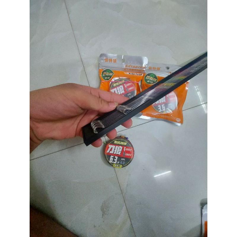 Trục câu đài buộc sẵn + thẻo câu đài buộc sẵn loại xịn
