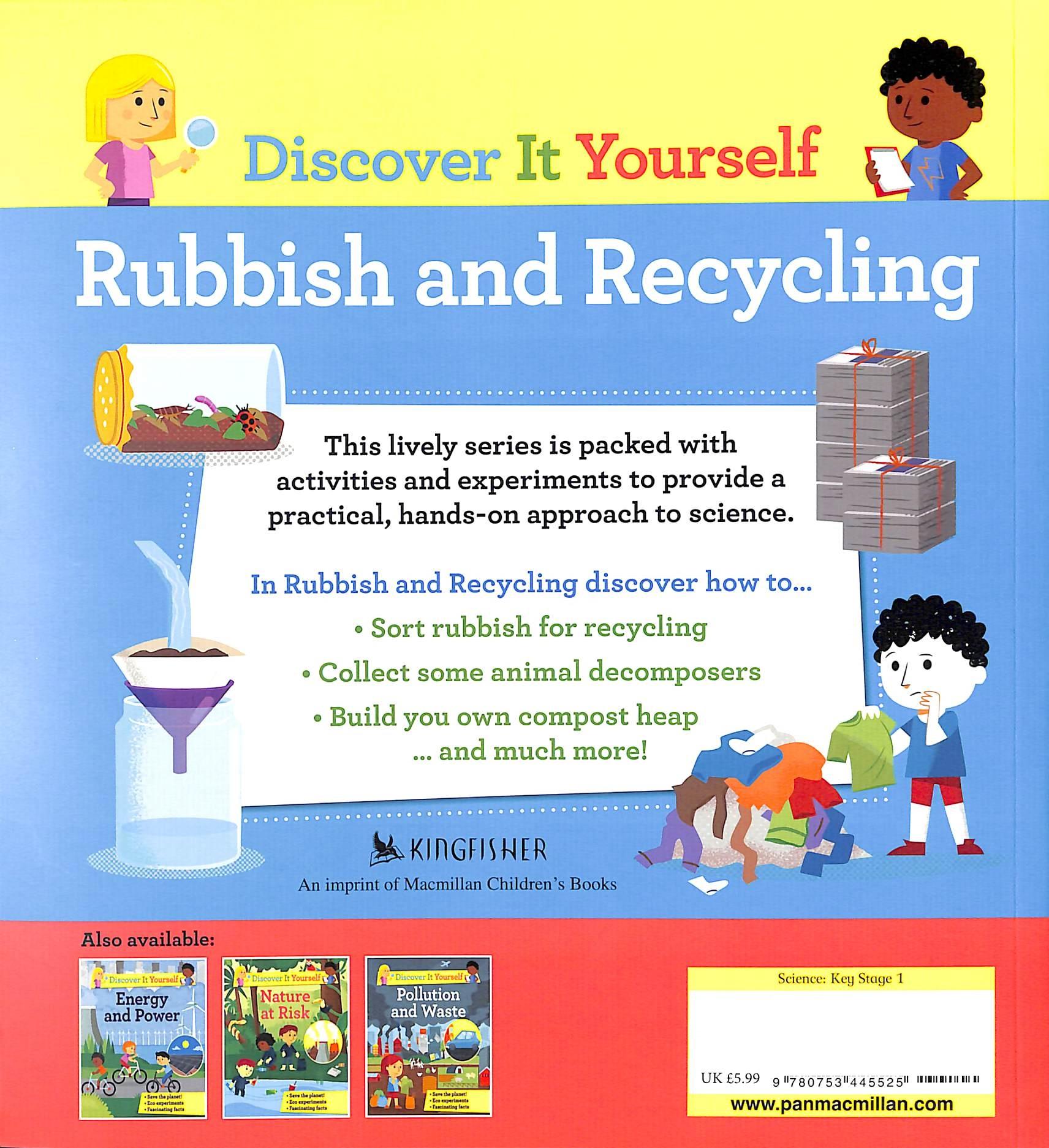 Sách ngoại văn: Discover It Yourself - Rubbish And Recycling