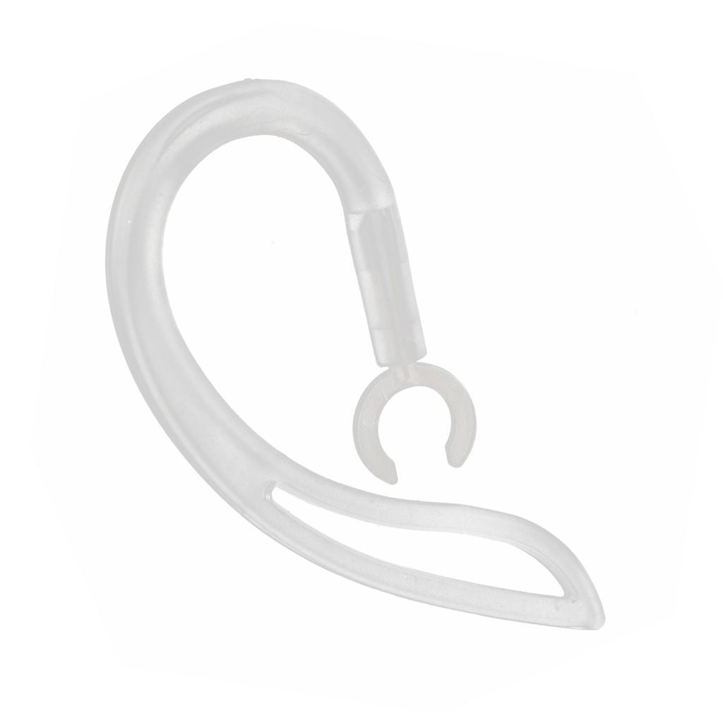 3- Sillicon Earhook Ear Earloop Clip For Bluetooth Headset 7.0mm