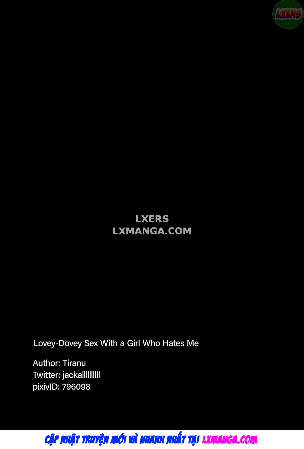 chịch thắm thiết với cô gái ghét tôi chapter 0 35