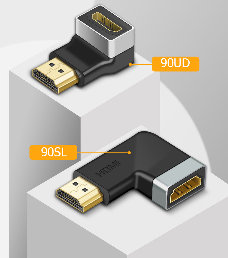 Đầu chuyển HDMI 4k60hz hỗ trợ gốc xoay 90 độ