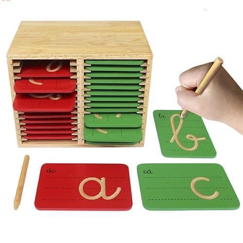 Bộ Luyện Viết Chữ DEAL SỐC Bộ tập viết Montessori có hộp đựng, giáo dục bé luyện nét bút