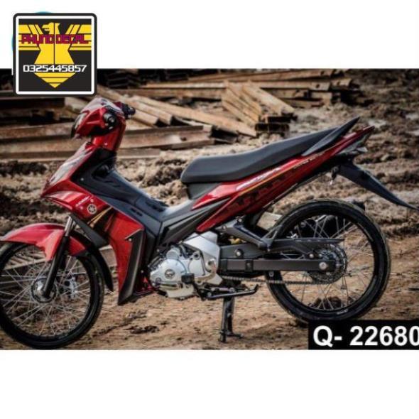 Tem rời ex spark 2010 chất liệu Crom cao cấp. Có shop bán Crom giả ae lưu ý.