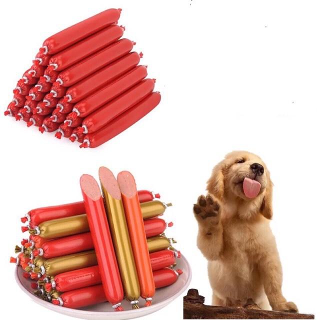 Xúc xích ăn liền cho chó mèo