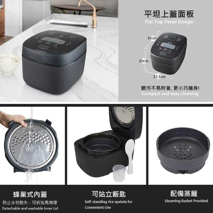 Nồi cơm điện tử cao tần Zojirushi 1L NW-QAQ10-BA, sản xuất tại Nhật Bản, bảo hành 3 năm|HÀNG CHÍNH HÃNG